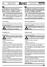 Предварительный просмотр 239 страницы Ferrari Costruzioni Meccaniche FUTURA NORMAL Operating And Service Manual