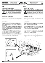 Preview for 250 page of Ferrari Costruzioni Meccaniche FUTURA NORMAL Operating And Service Manual