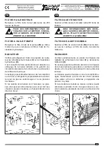 Preview for 251 page of Ferrari Costruzioni Meccaniche FUTURA NORMAL Operating And Service Manual