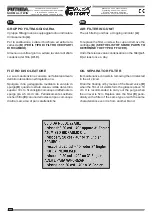 Preview for 260 page of Ferrari Costruzioni Meccaniche FUTURA NORMAL Operating And Service Manual