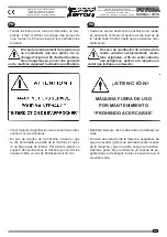 Предварительный просмотр 269 страницы Ferrari Costruzioni Meccaniche FUTURA NORMAL Operating And Service Manual