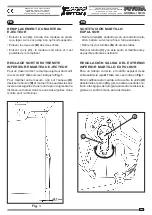 Предварительный просмотр 279 страницы Ferrari Costruzioni Meccaniche FUTURA NORMAL Operating And Service Manual