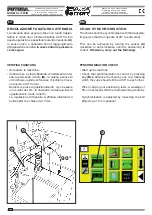 Предварительный просмотр 282 страницы Ferrari Costruzioni Meccaniche FUTURA NORMAL Operating And Service Manual