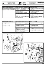 Предварительный просмотр 311 страницы Ferrari Costruzioni Meccaniche FUTURA NORMAL Operating And Service Manual