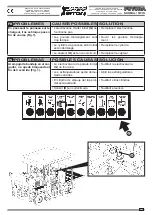 Предварительный просмотр 313 страницы Ferrari Costruzioni Meccaniche FUTURA NORMAL Operating And Service Manual