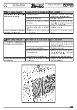 Предварительный просмотр 319 страницы Ferrari Costruzioni Meccaniche FUTURA NORMAL Operating And Service Manual