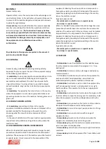 Предварительный просмотр 9 страницы Ferrari Costruzioni Meccaniche GREENCAM TSA-40 Instructions For Use And Maintenance Manual