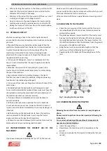 Предварительный просмотр 13 страницы Ferrari Costruzioni Meccaniche GREENCAM TSA-40 Instructions For Use And Maintenance Manual