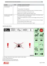 Предварительный просмотр 72 страницы Ferrari Costruzioni Meccaniche GREENCAM TSA-40 Instructions For Use And Maintenance Manual