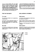 Preview for 38 page of Ferrari 1983 Mondial Quattrovalvole U.S. Owner'S Manual