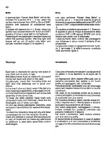 Preview for 41 page of Ferrari 1983 Mondial Quattrovalvole U.S. Owner'S Manual