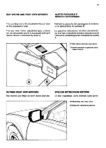 Preview for 42 page of Ferrari 1983 Mondial Quattrovalvole U.S. Owner'S Manual