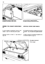 Preview for 45 page of Ferrari 1983 Mondial Quattrovalvole U.S. Owner'S Manual