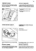 Preview for 46 page of Ferrari 1983 Mondial Quattrovalvole U.S. Owner'S Manual