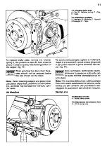 Preview for 90 page of Ferrari 1983 Mondial Quattrovalvole U.S. Owner'S Manual