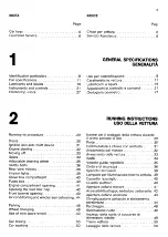 Preview for 4 page of Ferrari 1987 Testarossa Owner'S Manual