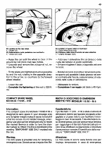 Preview for 48 page of Ferrari 1991 Testarossa Owner'S Manual