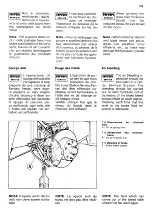 Предварительный просмотр 89 страницы Ferrari 208 TURBO Owner'S Manual