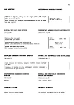 Preview for 15 page of Ferrari 308 GTBi Owner'S Manual