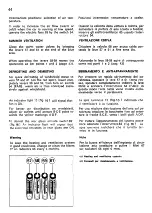 Preview for 44 page of Ferrari 308 GTBi Owner'S Manual