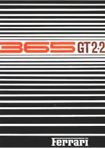 Preview for 1 page of Ferrari 365 GT2+2 Operating Operating And Service Manual