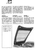 Preview for 31 page of Ferrari 365 GT2+2 Operating Operating And Service Manual