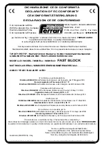 Preview for 11 page of Ferrari 3rd Series Operating And Service Manual