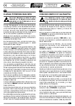 Preview for 19 page of Ferrari 3rd Series Operating And Service Manual