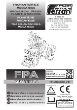 Ferrari FPA MULTIPLA Operating And Service Manual preview