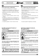 Предварительный просмотр 23 страницы Ferrari FPA MULTIPLA Operating And Service Manual