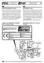 Preview for 52 page of Ferrari FPA Operating And Service Manual