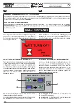 Preview for 152 page of Ferrari FUTURA 2016 Operating And Service Manual