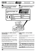 Preview for 54 page of Ferrari FUTURA Operating And Service Manual