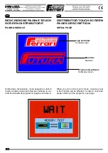 Preview for 96 page of Ferrari FUTURA Operating And Service Manual