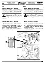 Preview for 189 page of Ferrari FUTURA Operating And Service Manual