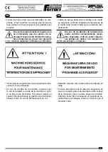 Preview for 197 page of Ferrari FUTURA Operating And Service Manual