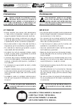 Предварительный просмотр 12 страницы Ferrari ROTOSTRAPP Operating And Service Manual