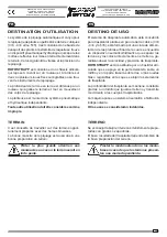 Предварительный просмотр 73 страницы Ferrari ROTOSTRAPP Operating And Service Manual