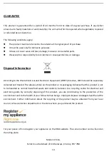 Preview for 14 page of FERRETTI FE-HDG60SS Installation And User Manual