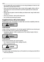 Preview for 14 page of FERREX FAS 20-I User Manual