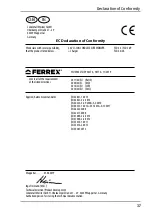 Preview for 37 page of FERREX FSD 3.6 Original User Manual