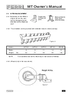 Preview for 8 page of FERRI MT Series Owner'S Manual