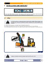 Preview for 45 page of FERRI T250A right Use And Maintenance Manual