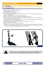 Preview for 76 page of FERRI T250A right Use And Maintenance Manual