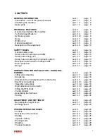 Preview for 2 page of FERRI TKD Maintenance And Use Manual