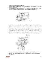 Preview for 17 page of FERRI TKD Maintenance And Use Manual