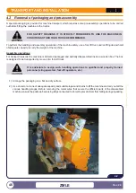 Preview for 46 page of FERRI ZMLE Series Use And Maintenance Manual