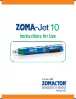 Preview for 1 page of Ferring ZOMA-Jet 10 Instructions For Use Manual