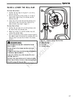 Preview for 29 page of Ferris 5100/61R AUS/NZ Operator'S Manual