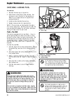 Preview for 32 page of Ferris 5100/61R AUS/NZ Operator'S Manual